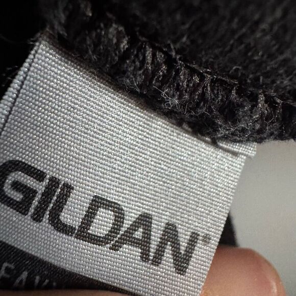 Vintage Purdue Hoodie Sweater Black Gold Embroidered Pull Over NCAA College - Picture 5 of 7